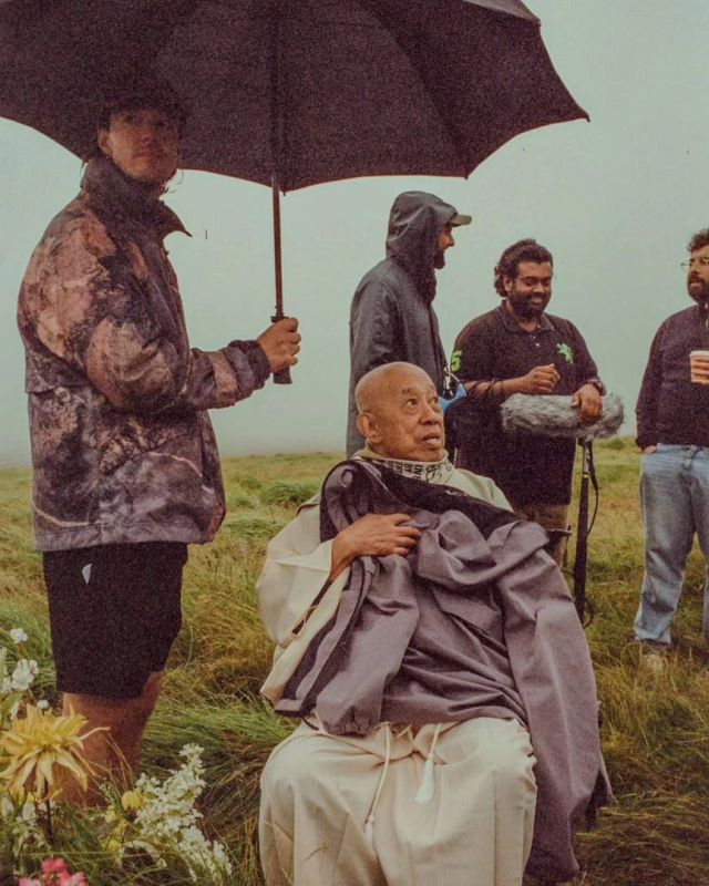 BTS of our Billy Loh as the 'Samurai' for project 
'Kintsugi' so looking forward to seeing the final result 😀😀📷📷🎥
#Samurai #BTS #onset #filming #production